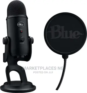 Logitech for Creators Blue Yeti With Blue Voice Popfilter