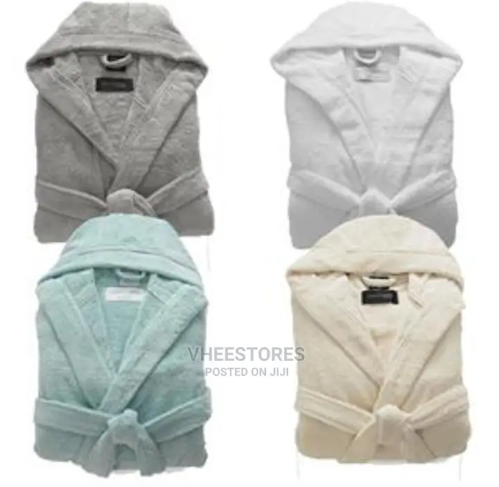 Customized Couples Cotton Bathrobe (2 Sets)