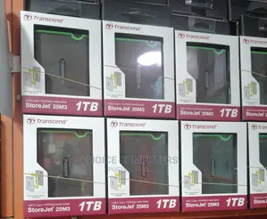 1tb Transcend External Hard Drive