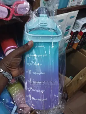 2L Water Bottle With Motivation Quotes and Time Marker