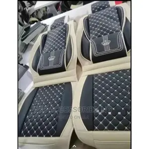 Quality Leather Crown Seat Cover