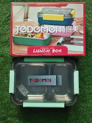 Tedemei Stainless Steel 2 Partition Lunch Box
