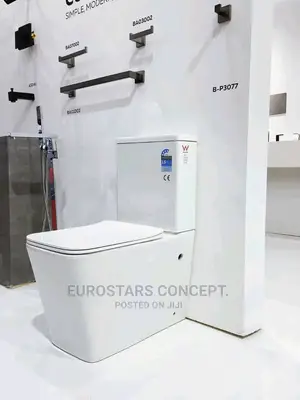 Square Water Closet Set