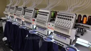 6 Heads Computerized Digital Monogramming Embroidery Machine