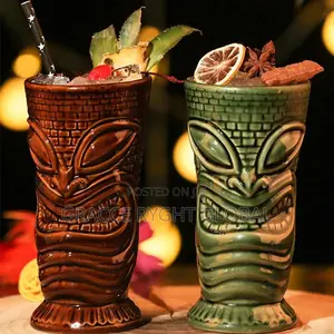 Ceramic Tiki Mug