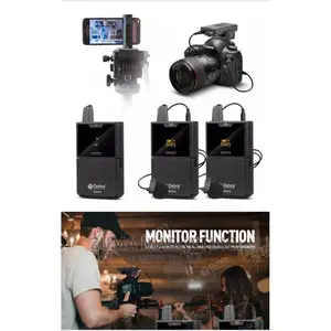Debra Audio UHF Wireless Microphone for Smartphone and Camer