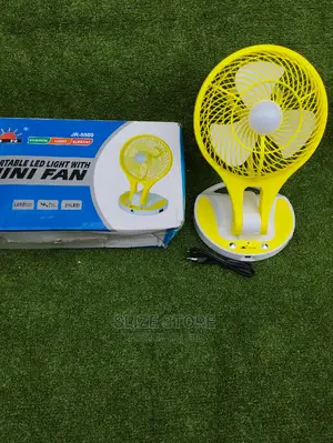 Portaable Led Light Mini Fan