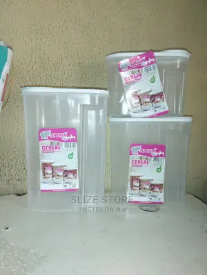 3pcs Cereal Container Set