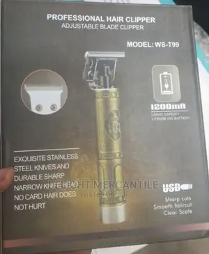 Vintage Professional Rechargeable Hair Clipper