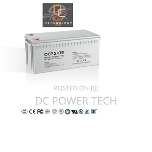 12v/200ah Dry Cell (GEL) Batteries With Water Proof Technolo