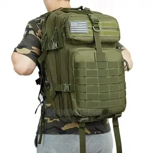 50L Waterproof Trekking Fishing Hunting Bag Backpack