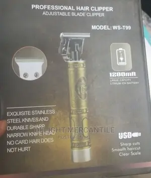 T9 Vintage Professional Rechargeable Hair Clipper