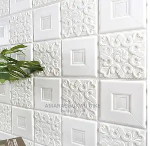 3d Quality Foam Adhesive Wallpaper Wall Sticker Panel