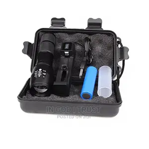 High Power Camp Waterproof Flash Light Set