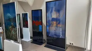 75 Inch Indoor LCD Touch Screen Advert Kiosk Digital Window
