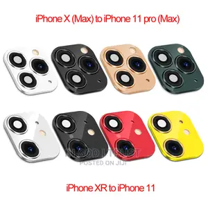 Fake Camera Lens Sticker Seconds for iPhone