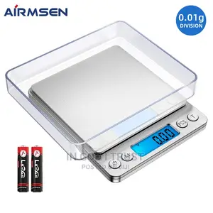 AIRMSEN Kitchen Precise Digital Electronic Scale 3kg(0.1g)