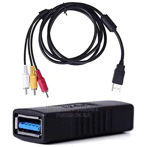 Rca to Usb Audio/Video a/v Camcorder Cable