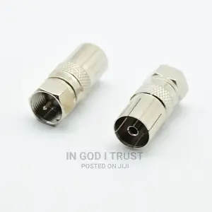 1pcs F Type Male Plug Connector Socket to RF Coax TV