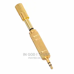 2pcs/Set 3.5mm to 6.5mm 6.35mm Male to Feamle