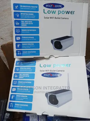 Low Power Solar Wifi Bullet Camera