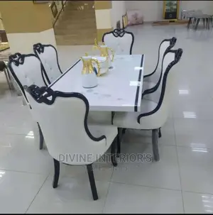 Luxurious Marble Top Dinning Sets