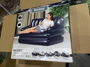 Big Inflatable Double Sofa Chair Bed
