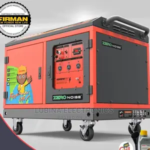 Brand New Sumec Fireman 5kva Soundproof Fuel % Generator