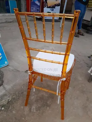 Acrylic Gold Chair