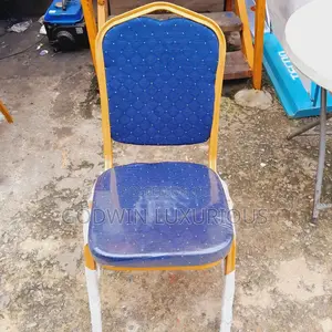 Blue Church Chairs
