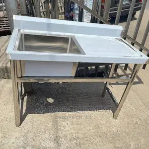 Single Sink With Side Table 