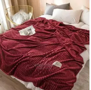 Stripped Flannel Blankets 6 by 6 Size
