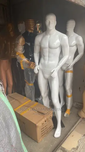 White Fibre Produced In Nigeria Male Mannequins