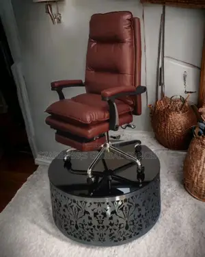 Executive Ergonomic Chair With Leg Rest