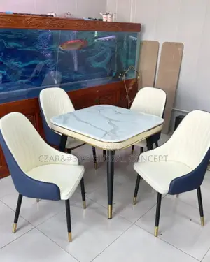 Quality Marble Top Four Seaters Dinning