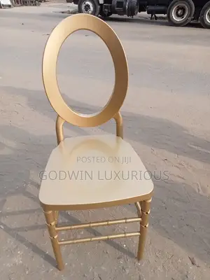 Gold O Back Chair