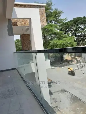 Frameless Railing Design for High Class Building Balcony.