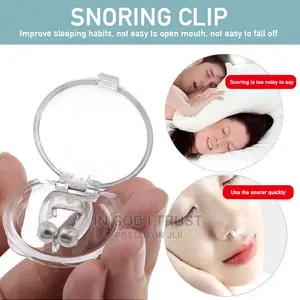New Silicone Magnetic Anti Snore Stop Snoring Nose