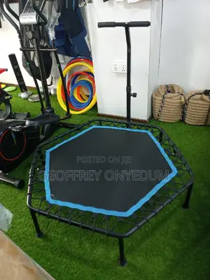 Trampoline With Handle