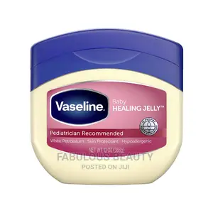 Vaseline 100% Pure Petroleum Jelly, Baby 13 Oz. Made in USA.