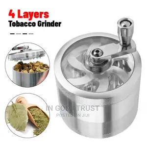 4 Layers Tobacco Grinder Aluminium