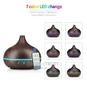 400ml Electric Aromatherapy Diffusers7 Color Soothing Light