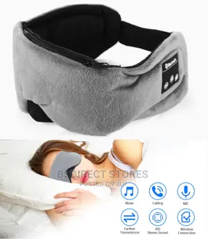 Wireless Sleep Musical Eye Mask Headphones USB Rechargeable