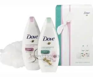 Dove Ever Blossom Radiant Duo Gift Set + Luxury Shower Puff