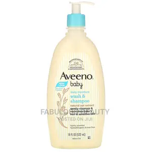 Aveeno Baby Daily Moisture Gentle Body Wash Shampoo 532mls