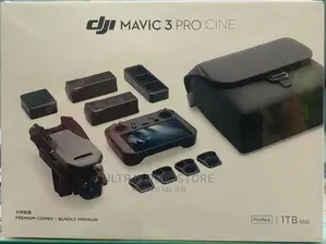New DJI Mavic 3 Pro Cine Premium Fly More Combo Drone RC Pro
