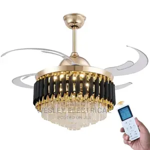 Bt Mp3 Fan and Chandelier Light