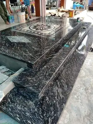 Indian Black Granite Slab