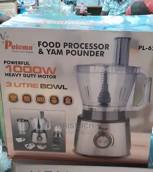 Food Processor and Yam Pounder