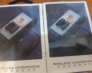 Wireless Microphones With Powerful Charging Case